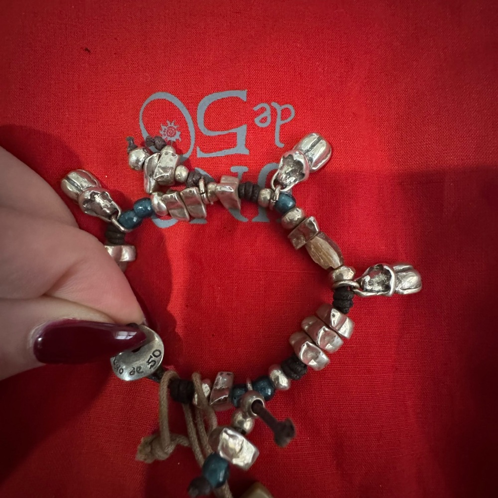 Silver Skull Bracelet